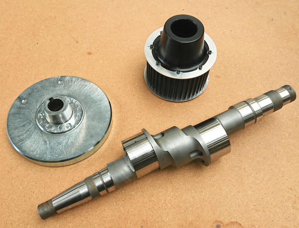 The heavy lifting drone crank parts